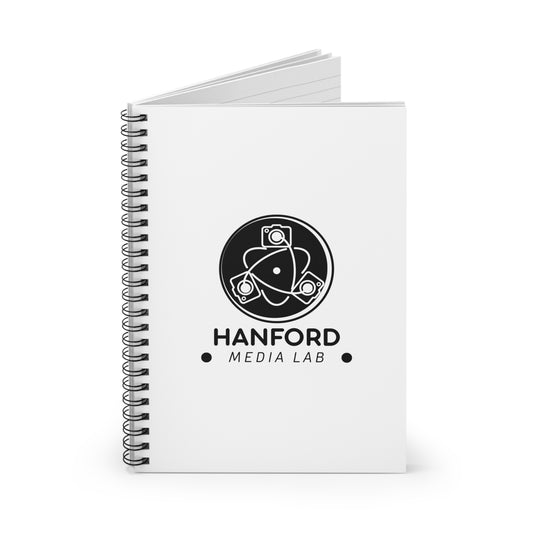 Hanford Media Lab Logo Spiral Notebook | Ruled Line