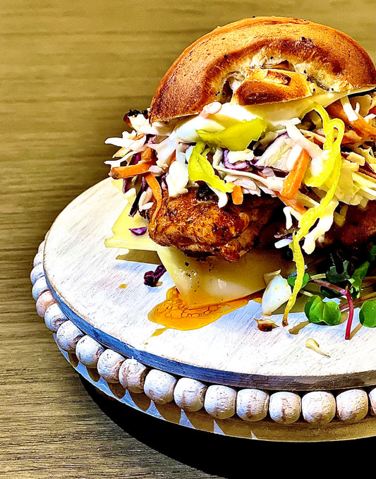 Funky BBQ Chicken Sandwiches