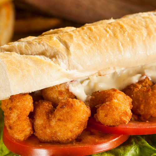 Air-Fryer "Cravin’" Cajun Shrimp Po’ Boys