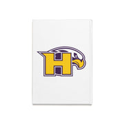 Hanford Media Lab logo Hardcover Journal | School H Hawk H emblem Notebook