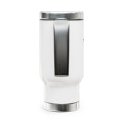 Yellow H Helmet Eagle Logo Travel Mug | Stainless Steel 14oz