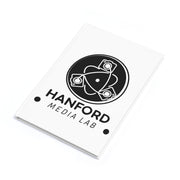 Hanford Media Lab logo Hardcover Journal | School H Hawk H emblem Notebook