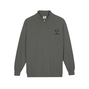 Skull Compass Quarter-Zip Sweatshirt | Nautical Skull Logo