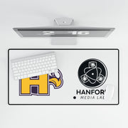 Hanford Hawks logo desk mat | Hanford Media Lab mouse pad