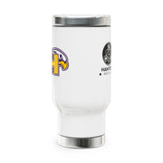 Yellow H Helmet Eagle Logo Travel Mug | Stainless Steel 14oz