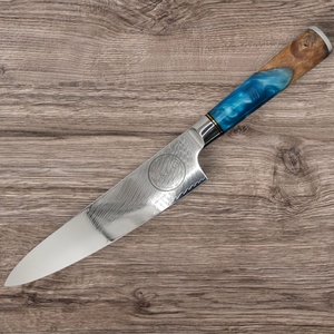 3 VG-10 Damsacus Chef Knives