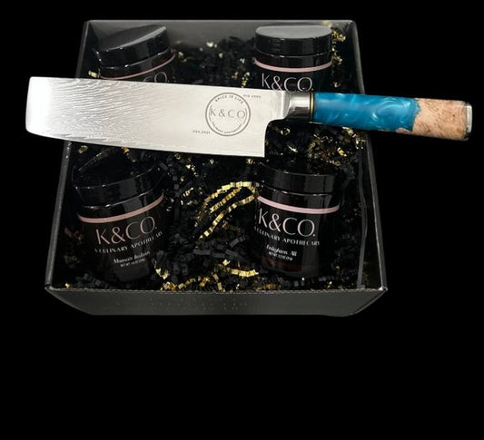 9 Pack with VG-10 Nakiri Knife Pre-Order